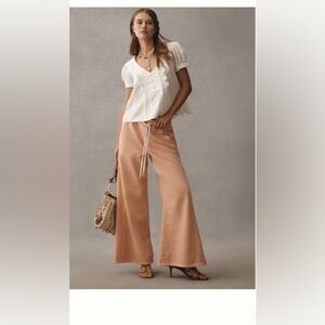 NWT Anthropologie Pilcro Adi Mid-Rise Flare Pants